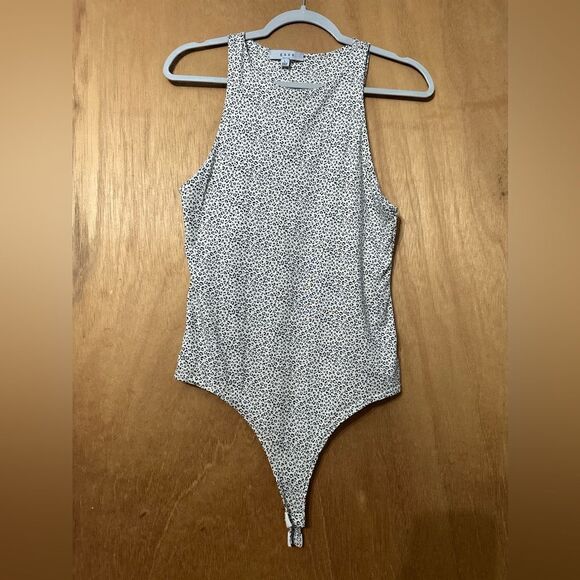 Gaze DTLA Womens Leopard Print Bodysuit Size Large - Picture 5 of 8